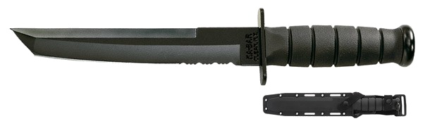 KA-BAR Knives Tanto 8" with Plastic Sheath Knife