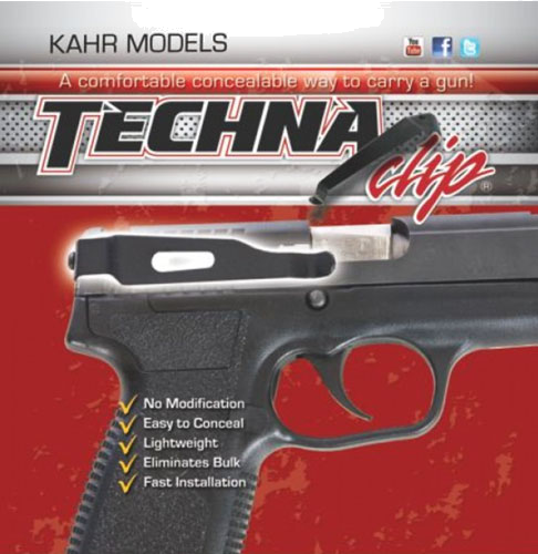 Techna Clip Kahr Right-Hand Handgun Retention Clip