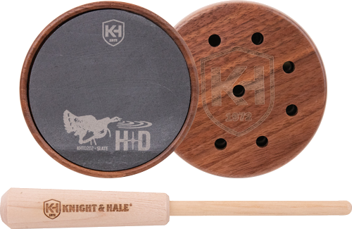 Knight and Hale Slate Pot Call Walnut/Black Slate
