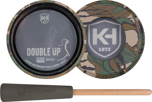 Knight and Hale Double Up Pot Call Glass/Slate Mo Greenleaf