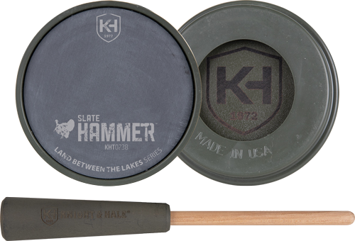 Knight and Hale Hammer Pot Friction Call Slate/Plastic