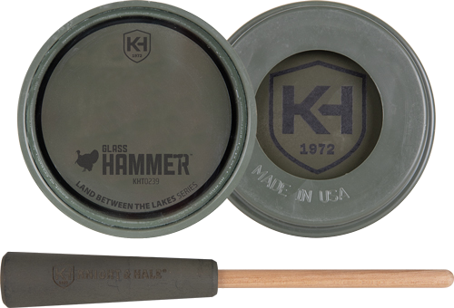Knight and Hale Hammer Pot Friction Call Glass/Plastic