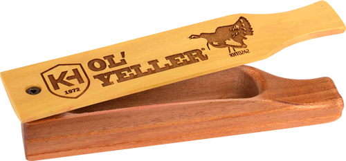 Knight and Hale Ol' Yeller Box Call Yellowheart/Mahogany