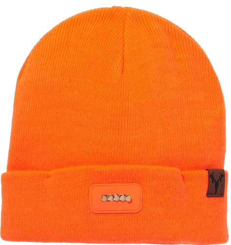 Hot Shot Basics Lighted Knit Cap Bolt 5-Bulb Blaze