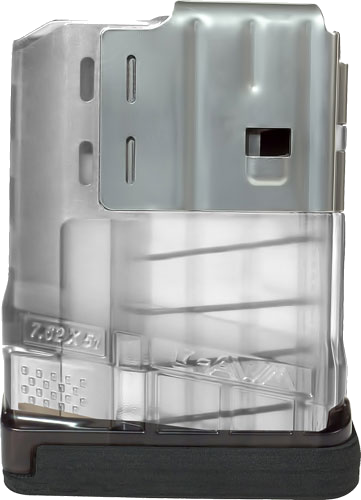 Lancer L7AWM SR-25 7.62x51 Translucent Clear 5-Round Magazine