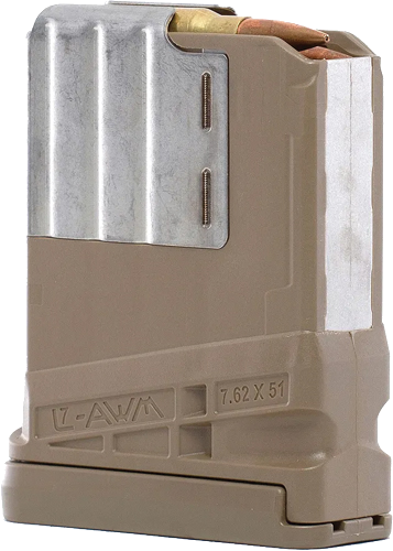 Lancer L7awm SR-25 7.62x51 Gen 2 5-Round Magazine
