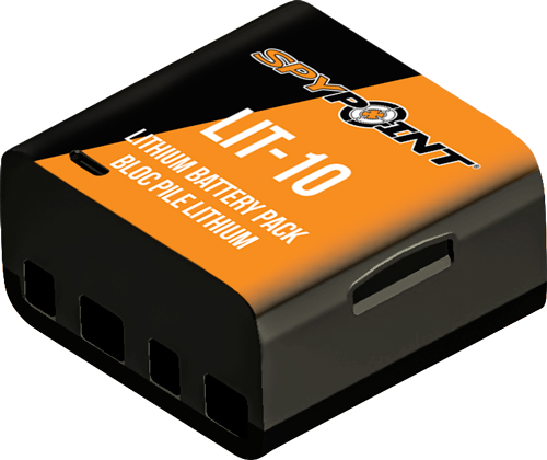 Spypoint Lithium Battery Pack and Charging Cord 3.7volt