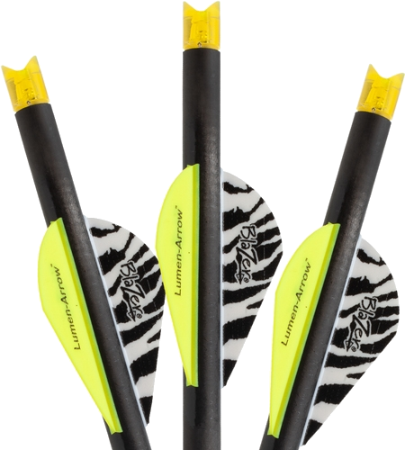 Lumenok Crossbow Arrow 20" Carbon HD Crescent Nock 3-Pack