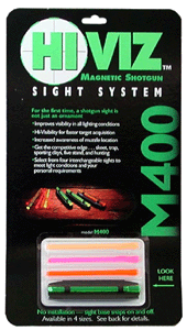 HiViz M400 Magnetic for .328-.437" Ribs Front Sight