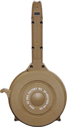 Iver Johnson Polymer Fits Glock 9mm 50-Round Magazine