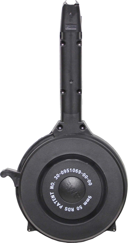 Iver Johnson Polymer Fits Glock 9mm 50-Round Magazine