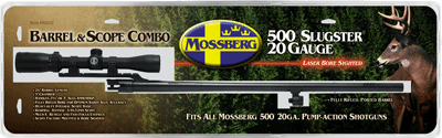 Mossberg 500 3" 24" Trophy M.blued with 3-9x40 20 Gauge Barrel