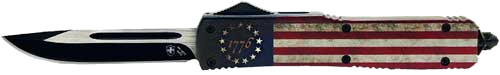 Templar Knife Slim Otf Betsy Ross Flag 3.1" Drop Pnt Knife