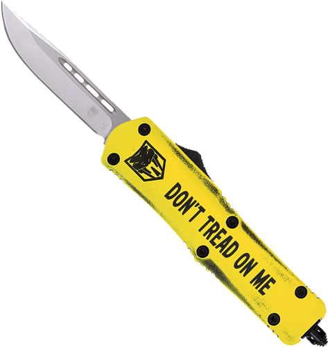 Cobratec Knives Medium FS3 Otf Don'T Tread on Me 3" Drop Point
