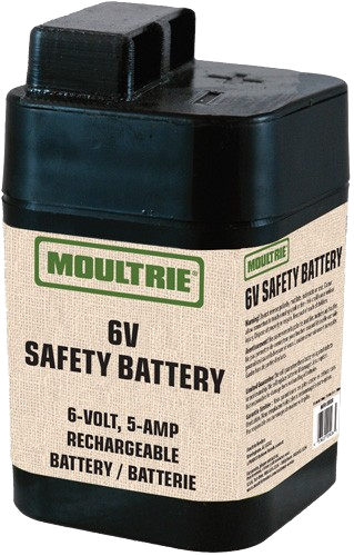 Moultrie Battery Rechargeable 6-Volt 5-Amp Safety Sealed