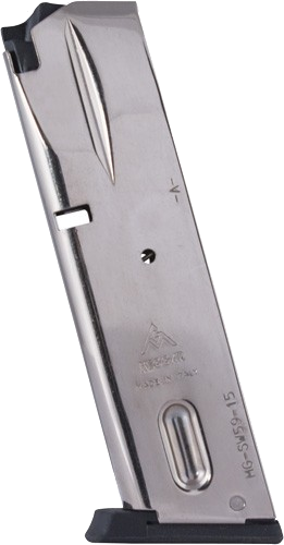 Mec-Gar S&W 5900 Series 9mm 15-Round Magazine