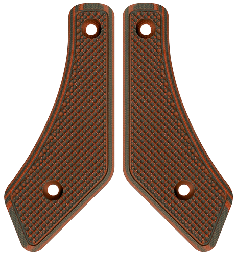 Midwest Industries Lever Action G10 Large Panel Red/Black Grip