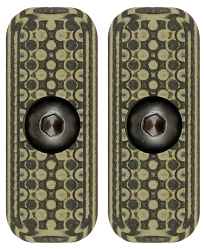 Midwest Industries Lever G10 M-LOK Panel OD Green/Black 2-Pack Stock