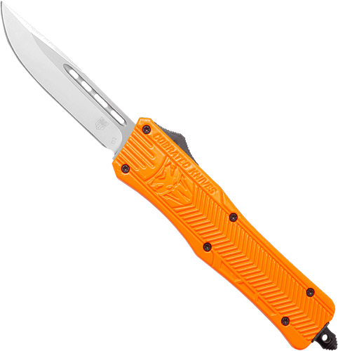 Cobratec Knives Medium CTK1 OTF 3" Drop Point – Orange