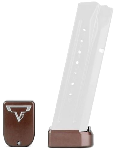 Taran Tactical Firepower S&W M&P 9mm/.40 Magazine Extension – +2/4 Coyote Bronze