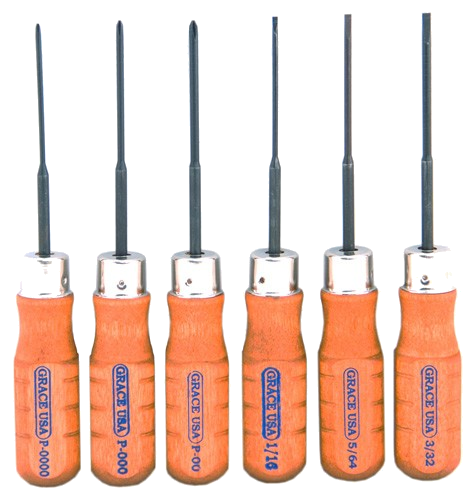 Grace USA Screwdriver Set Micro Set of 6