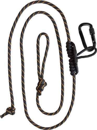 Muddy Safety Harness Lineman'S Rope with Carabiner & Prusik Knot