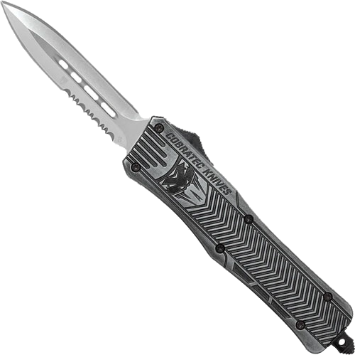 Cobratec Knives Medium CTK1 Otf Stonewash 3" Dagger Serrated