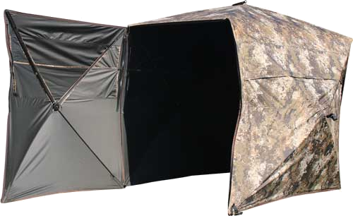 Muddy Ground Blind The Garage 64.5"w X 88"l X 67"t Camo