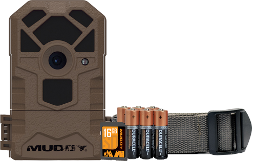 Muddy Trail Camera Pro Cam 14 480 Video Batteries/SD Card