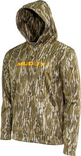 Muddy Apparel Trx Performance Hoodie Mossy Oak Bottomland Large