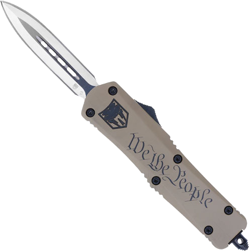 Cobratec Knives Medium FS3 Otf We The People 3" Dagger Non Serrated
