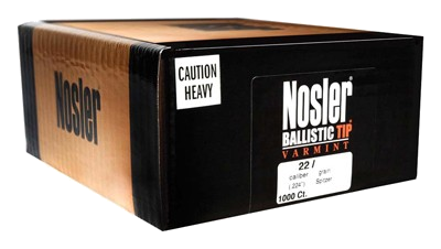 Nosler Bullets Ballistic Tip Bullets – .224 50 Grain 1000-Pack