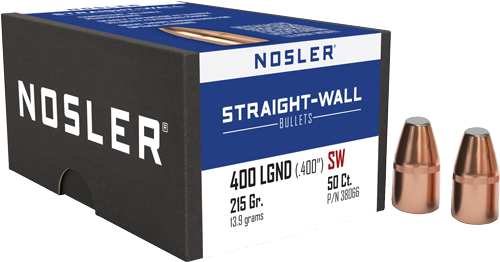 Nosler 400 Legend .400 Pp 50-Count 215 Grain Bullets – 50-Pack