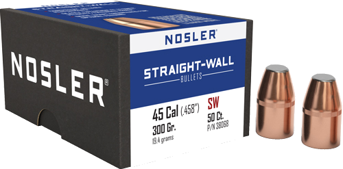 Nosler 458 Pp 50-Count .45 Caliber 300 Grain Bullets – 50-Pack