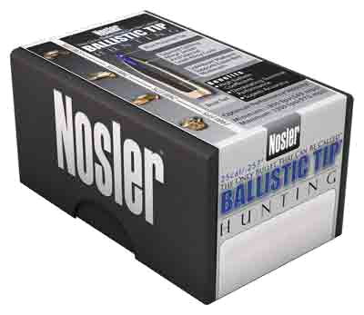 Nosler Bullets Ballistic Tip Bullets – .257 85 Grain 100-Pack
