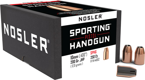 Nosler 10mm 200 Grain Bullets – 250-Pack