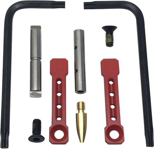 KNS Precision Pin Kit Non-Rotating Gen St AR-15/M16 .154 – Red