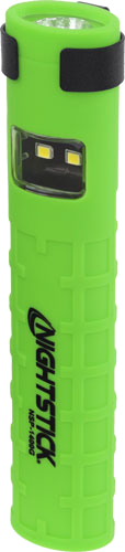 NightStick Dual Switch Dual Light 2aaa Green Flashlight
