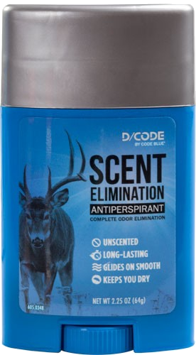Code Blue D-Code Antiperspirant Stick 2.25 Ounces