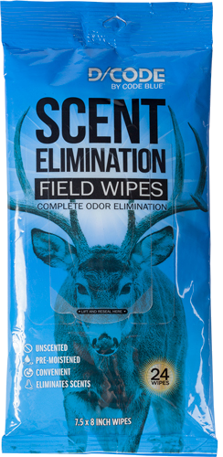 Code Blue D-Code Field Wipes 24-Pack