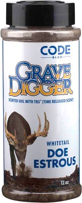 Code Blue Deer Lure Grave Digger Scrape Soil Doe Estrus