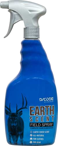Code Blue D-Code Scent Elimination 24fl Ounces Earth Spray Bottle
