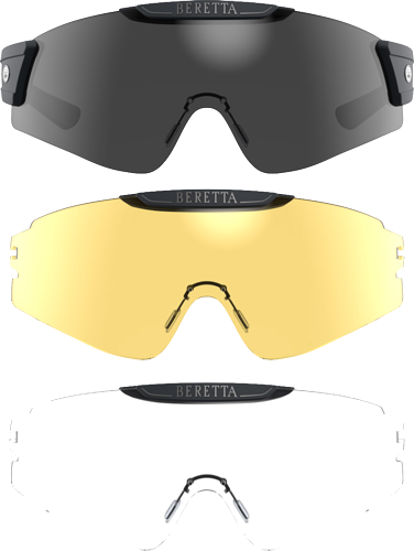 Beretta Intermask Eyeglasses Interchange Fume/Neutral/Yellow