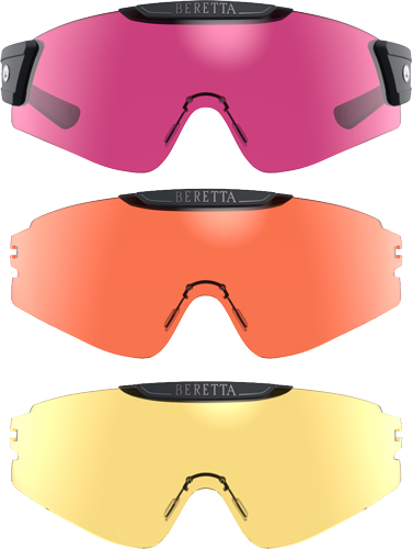 Beretta Intermask Eyeglasses Interchange Yellow/Magenta/Orange