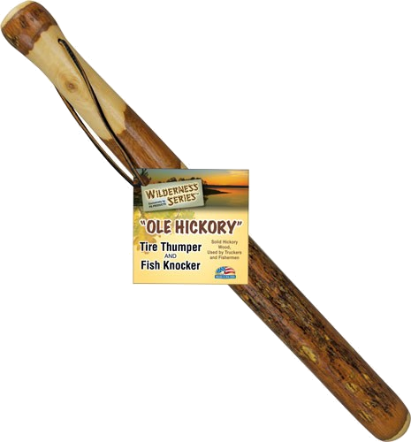 PSP Products "ole Hickory" Tire Thumper Fish Club Solid Hickory 18"l