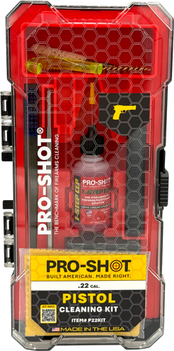 Pro-Shot Products Cleaning Kit – Pistol .22 Caliber