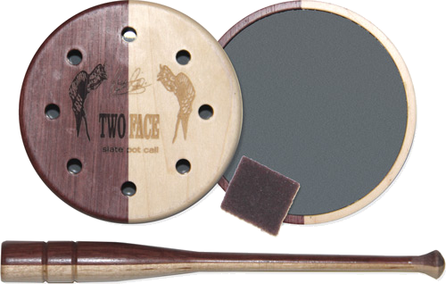 Pittman Game Calls Two Face Slate Pot Turkey Call