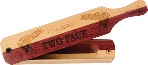 Pittman Game Calls Two Face Box Turkey Call Prpl Hrt/Mapl