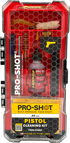 Pro-Shot Products Cleaning Kit – Pistol .45 Caliber
