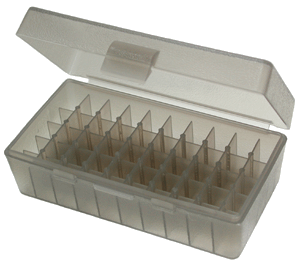 MTM 44rm/41rm/.45 Colt 50-Round Flip Top Style Green Ammo Box